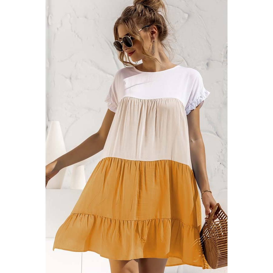 Tiered Mini Dress – Untamed Boutique
